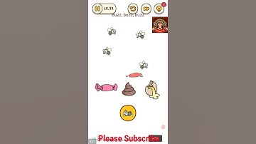 Brain find level 31, buzz, buzz, buzz , brain find answer ,video game walkthrough