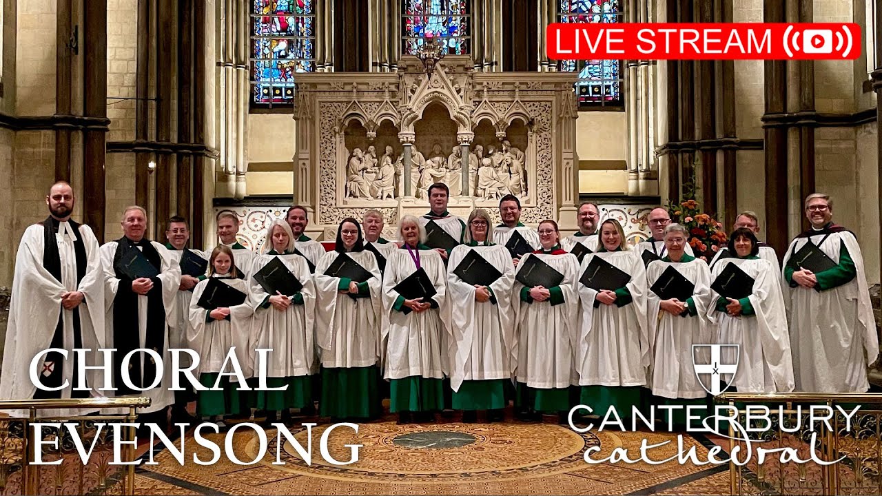 Choral Evensong Wednesday, 29th March 2023 Canterbury Cathedral