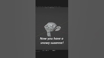 Add realistic snow in Blender | Blender Addons