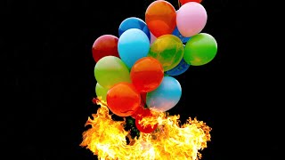 Top 10 Experiment Slow Motion vs Balloons, Firecrackers, Mentos & Coca Cola