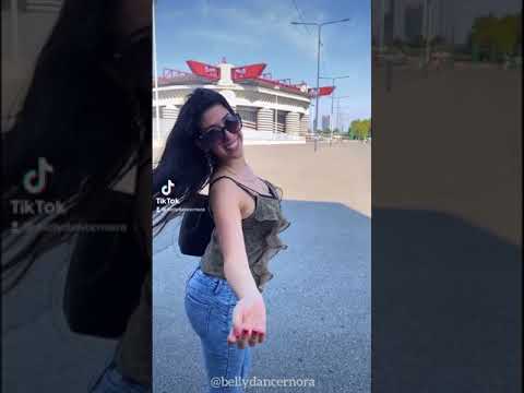 Nora Denial Chiiling In San Siro Stadium DAZN