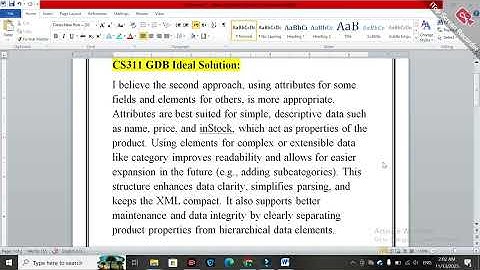 CS311 GDB  Complete Solution  and CS506 GDB Complete Solution
