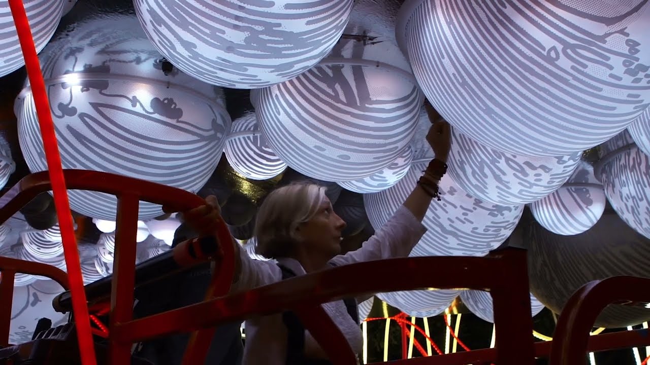 Grimanesa Amorós' Light Exhibition in partnership with The Wellbeing Project