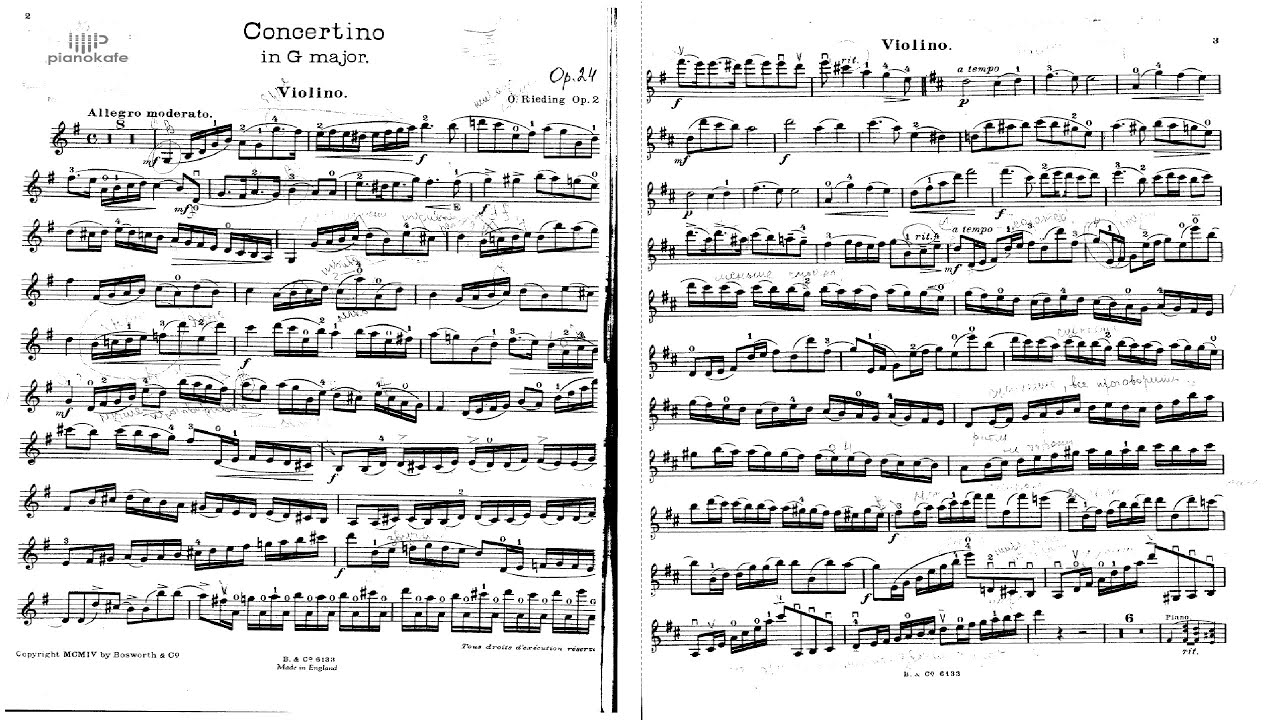 Rieding Concertino op 24 1st movement -