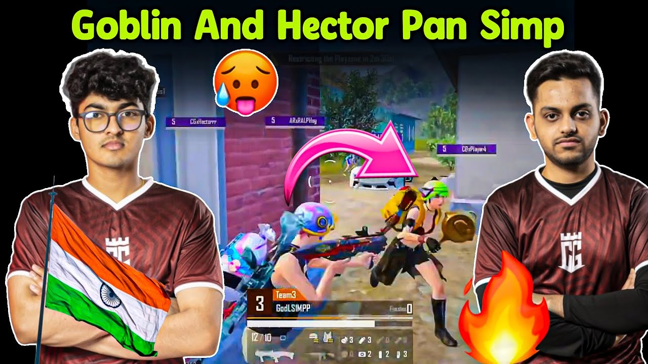 🇮🇳 Goblin And Hector Pan Simp 🥵‼️ New Controversy Soon 😳‼️ Simp 1v4 Clutch 🥶⁉️