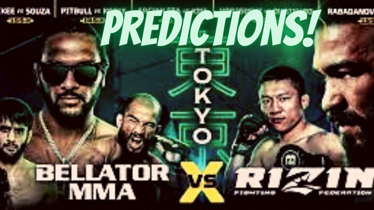 BELLATOR VS RIZIN PREDICTIONS AND BREAKDOWN!