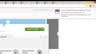 how to save a browsing session in google chrome : session buddy chrome