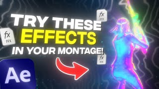 Top 5 FREE Effects to USE in your Edits (Free Pack)