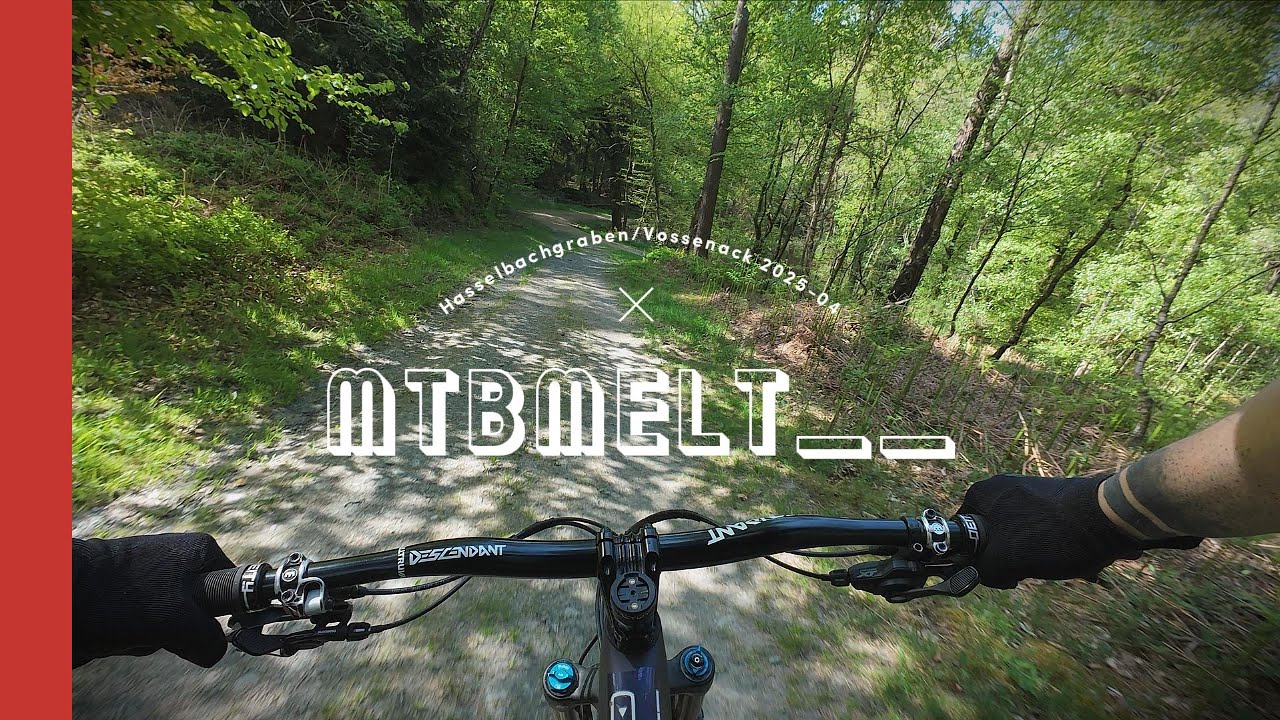 (55) 🇩🇪 Hasselbachgraben – Vossenack | PoV 4K | Mountainbike | 44km | 894m elevation