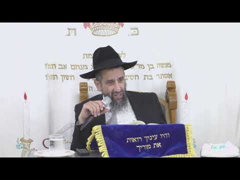 הרב יחזקאל מוצפי • מצוות לימוד תורה לשם שמים סודאי סיון תשפ"ה