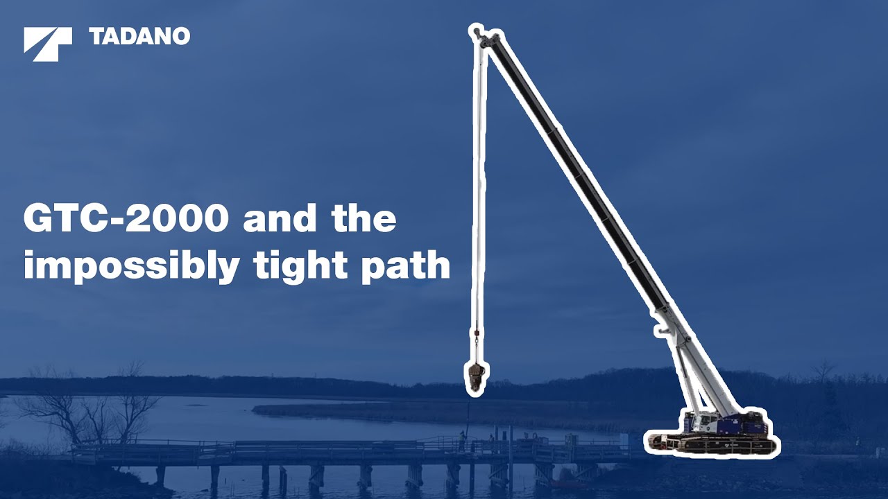 Zenith Tech Navigates Tight Path with Tadano GTC 2000 Telescopic