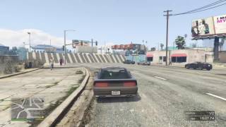 Grand Theft Auto V Quick ground nose dive