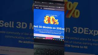 Make using ai and Sell 3d Models #3dmodels #earnmoneyonline #sell3d #3dmodeling #earnindollars