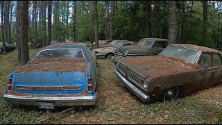 BARN FINDS | Junkyard Full of Old Pontiacs, Ford, Camaros, Mustangs, Cadillacs, and More!!! Part. 2