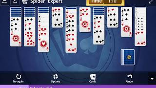 Microsoft Solitaire Collection: Spider - Expert - May 16, 2017