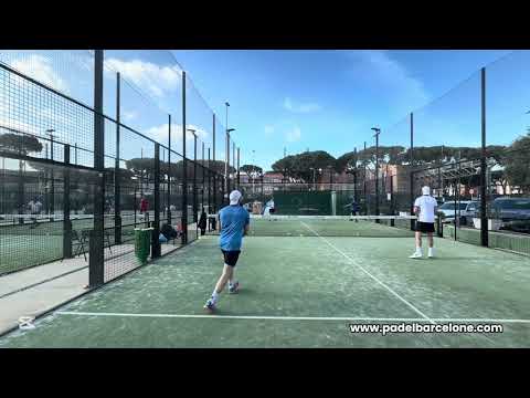 🎾 Thibaut, Christophe, Stephen et Raphael en stage de padel à Barcelone 🎾