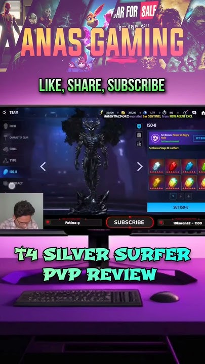 T4 silver surfer in pvp YouTube T4 silver surfer in pvp YouTube