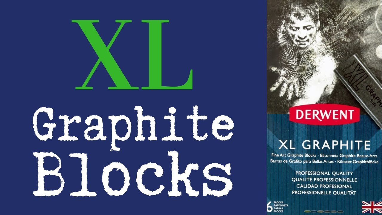 XL Graphite Blocks by Derwent