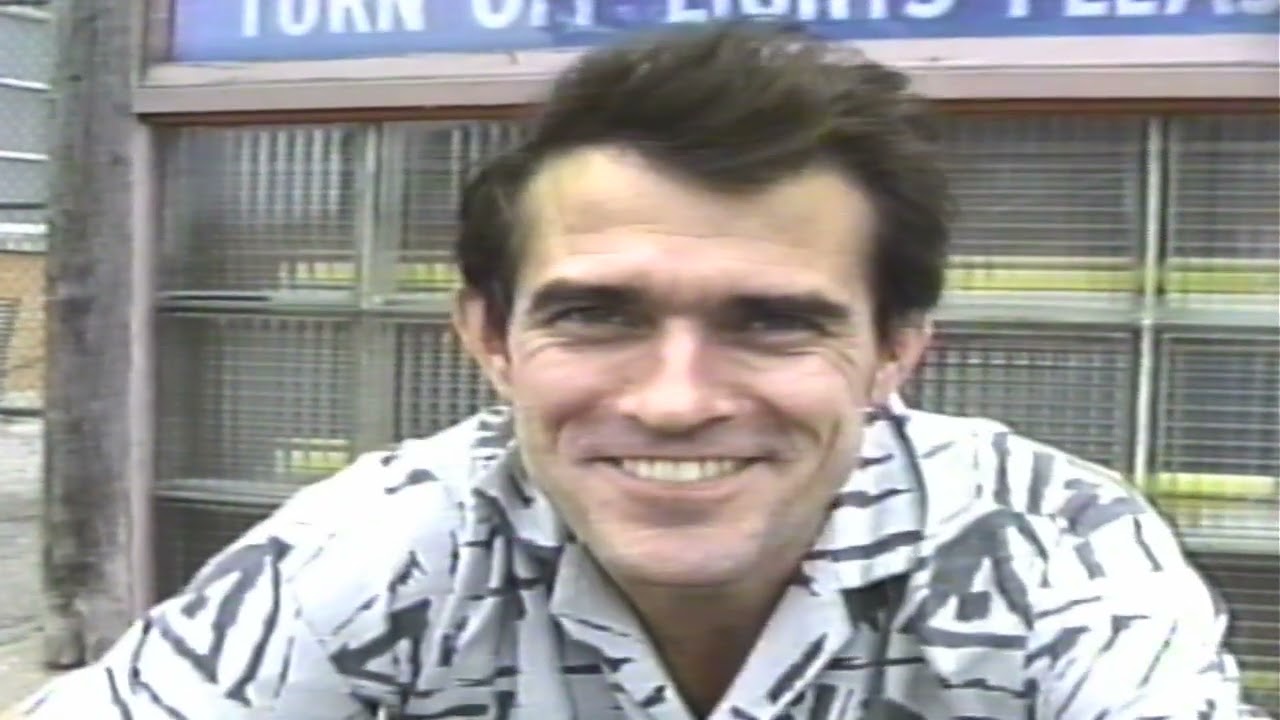 1988 James Dean curator David Loehr interview at the “HI-WAY” Theater in Marion, Indiana