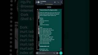 TUTORIAL DEFACE POC BYPASS ADMIN (upload shell)