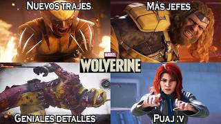 Brutal nuevo trailer de Wolverine: Análisis completo historia mecánicas jefes detalles y más