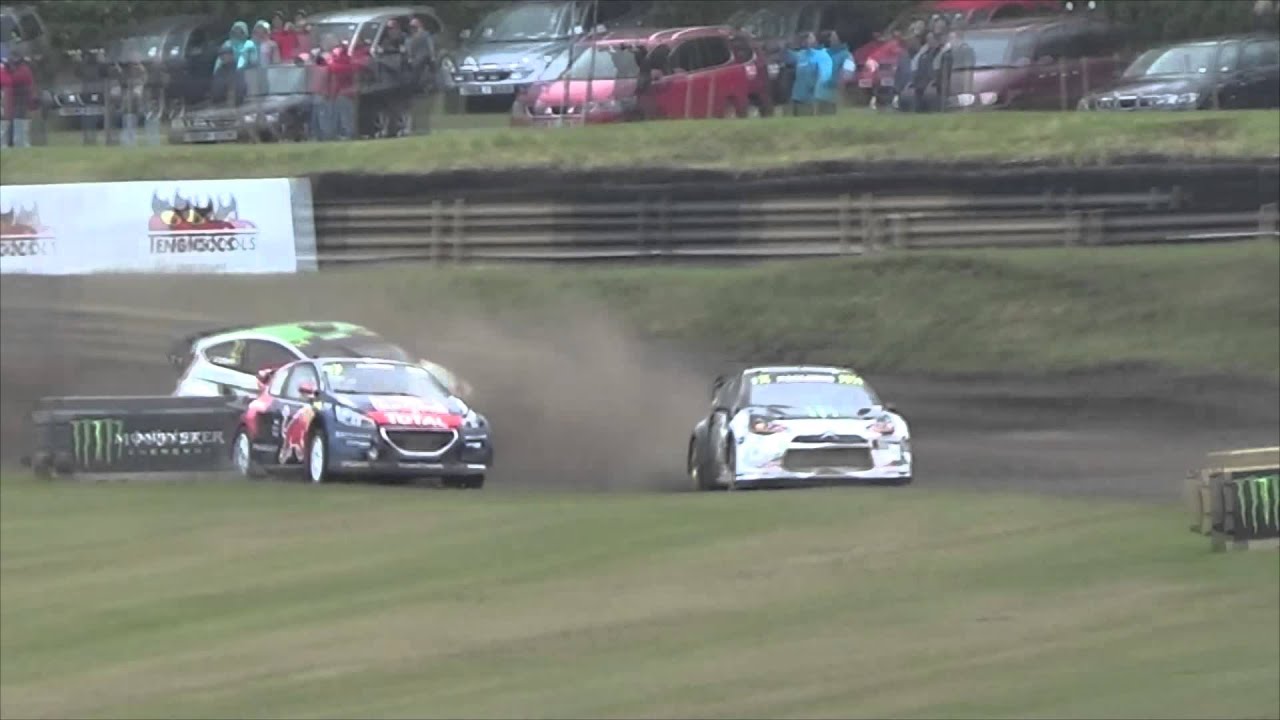 Petter Solberg World Rallycross Championship Lydden RX Round 1 2015