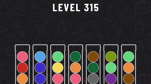 Ball Sort Puzzle Level 315 #ballsortpuzzle #ballsortpuzzlegameplay #puzzlegame #mobilegames