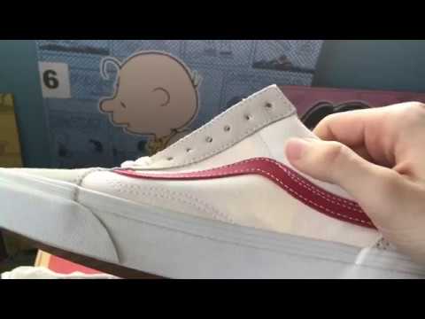 vans vintage rococo red