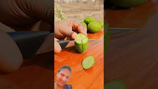 Spicy Raw Mango Masala | Mango Pickle 🤤 #shorts