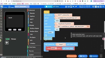 M5Stack 開發板如何透過 MQTT 與 Python 進行資料傳輸 (透過WiFi進行無線傳輸)