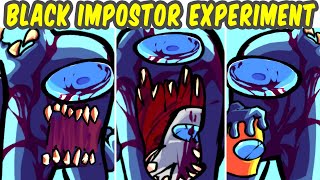 Fnf Vs Black Impostor V4 Vs Unknown Experiment Mod Rhythm Fnf Modamong Us Friday Night Funkin