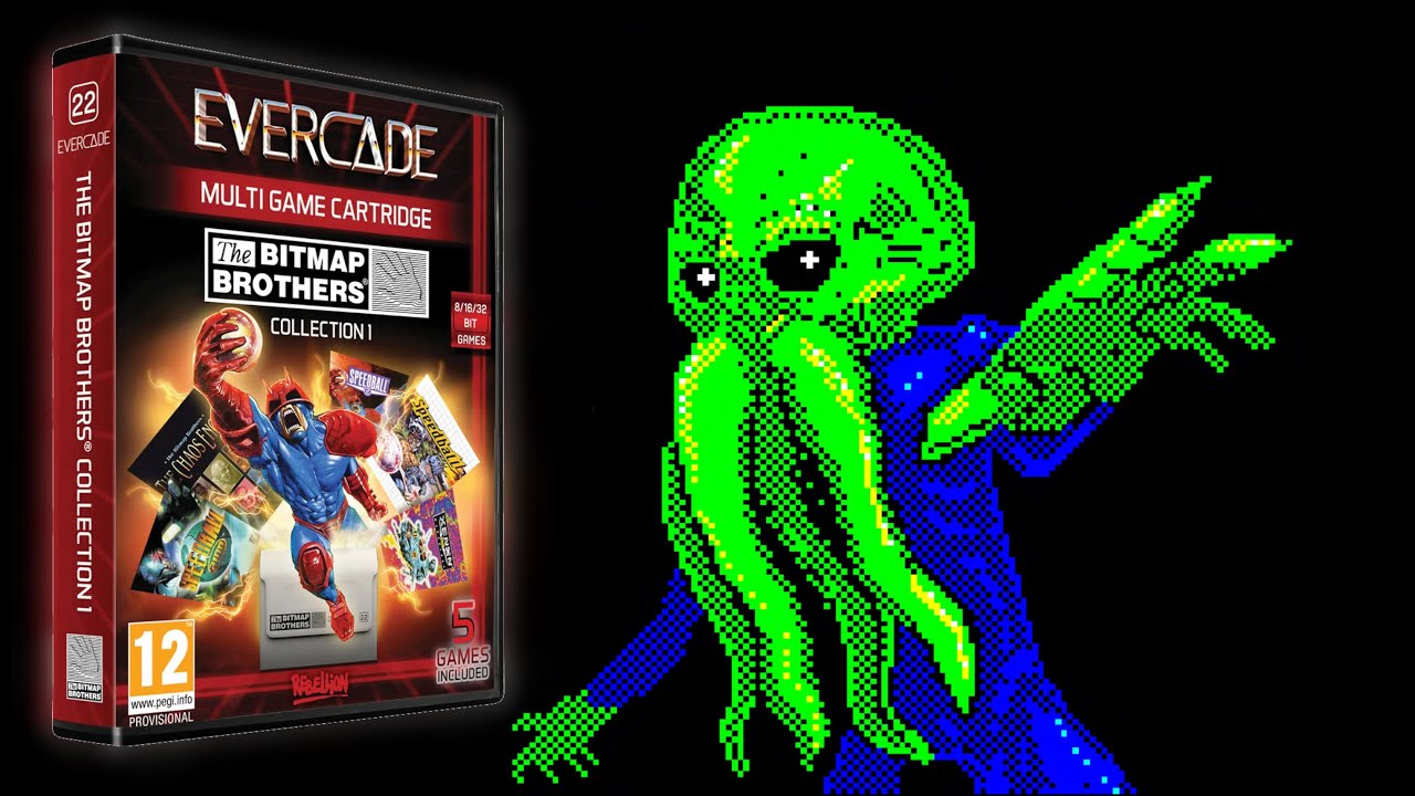 Bitmap brothers collection 1 for Evercade re-Review - YouTube