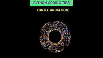 PYTHON ANIMATION TURTLE| #python #science #coding #science #shorts #viral #viralvideo #viralshort