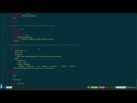 Support for 'autoBuild' (Image components) and 'deployByDefault' (Kubernetes/OpenShift components)