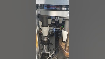 New design MYC-120 servo ultrasonic paper cup machine with counting system 6OZ speed 130-150 pcs/min