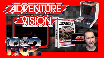 Entex Adventure Vision! Handheld Stuck In Console World! #retrogaming #consolegaming #gaming #1982