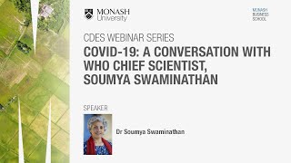 COVID-19: A Conversation with WHO Chief Scientist, Soumya Swaminathan