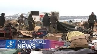 Nodapl Camps Almost Empty Of Belongings And People Aptn News