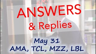 Answers & Replies | My Thoughts on AMA group and Transurban plus much more