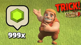 How to get FREE GEMS in Clash Of Clans Unlimited | Clash Of Clans free gems |