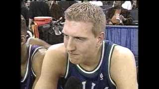 Young Dirk Nowitzki Surprises At 2000 Three-Point Shootout