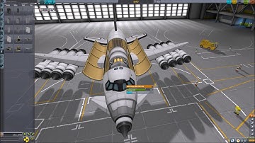 Space Plane 25t build KSP 1.2.2