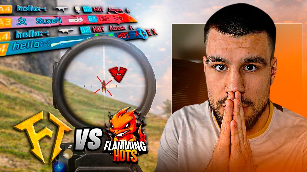 PRIMER VS de mi CLAN FTALITY VS FLAMMING HOTS en BLOOD STRIKE ✅