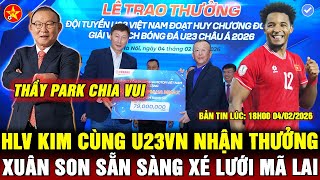 u23 Vit Nam Nhn Thng Ln Thy Park Gy Bt Ng Hlv M Lai Run Ry u Xun Son  Thin Trng