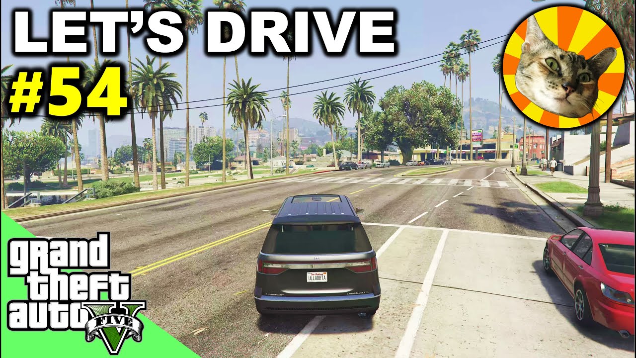 Let's Drive #54 - GTA V - Driving around Los Santos (literally) [4K]