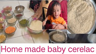 Homemade baby cerelac @supersumavlogs food babies cerelacrecipe uggu nuts cereal cooking