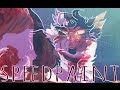 [warrior cats speedpaint /REMAKE/] mapleshade vs sandstorm