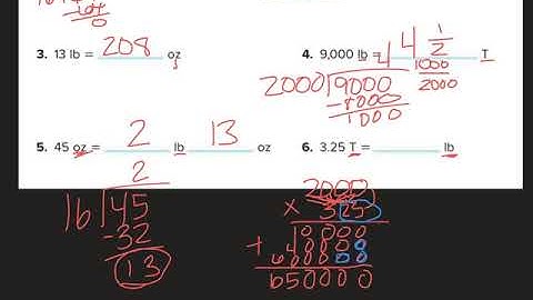 Gr5 11-5 Convert Customary Units of Weight