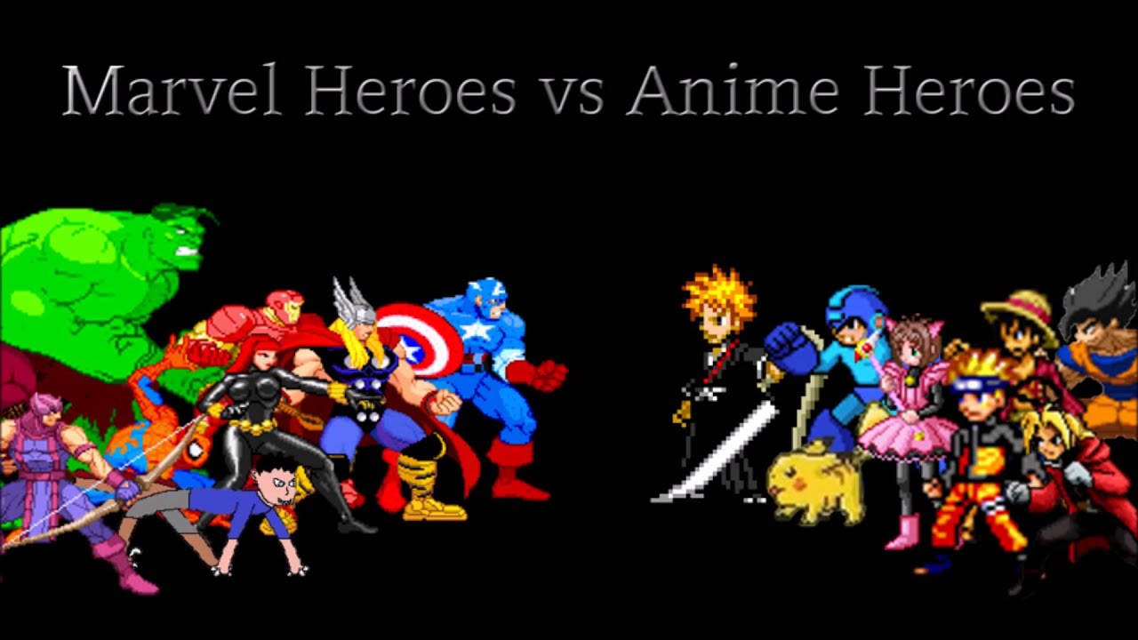 Anime Vs Dc And Marvel Background [] for your , Mobile & Tablet. Explore Anime  Vs Marvel . Anime Vs Marvel , Dc Vs Marvel HD wallpaper | Pxfuel