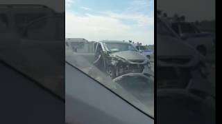 На мосту 50-летия Октября произошло ДТП с пострадавшими